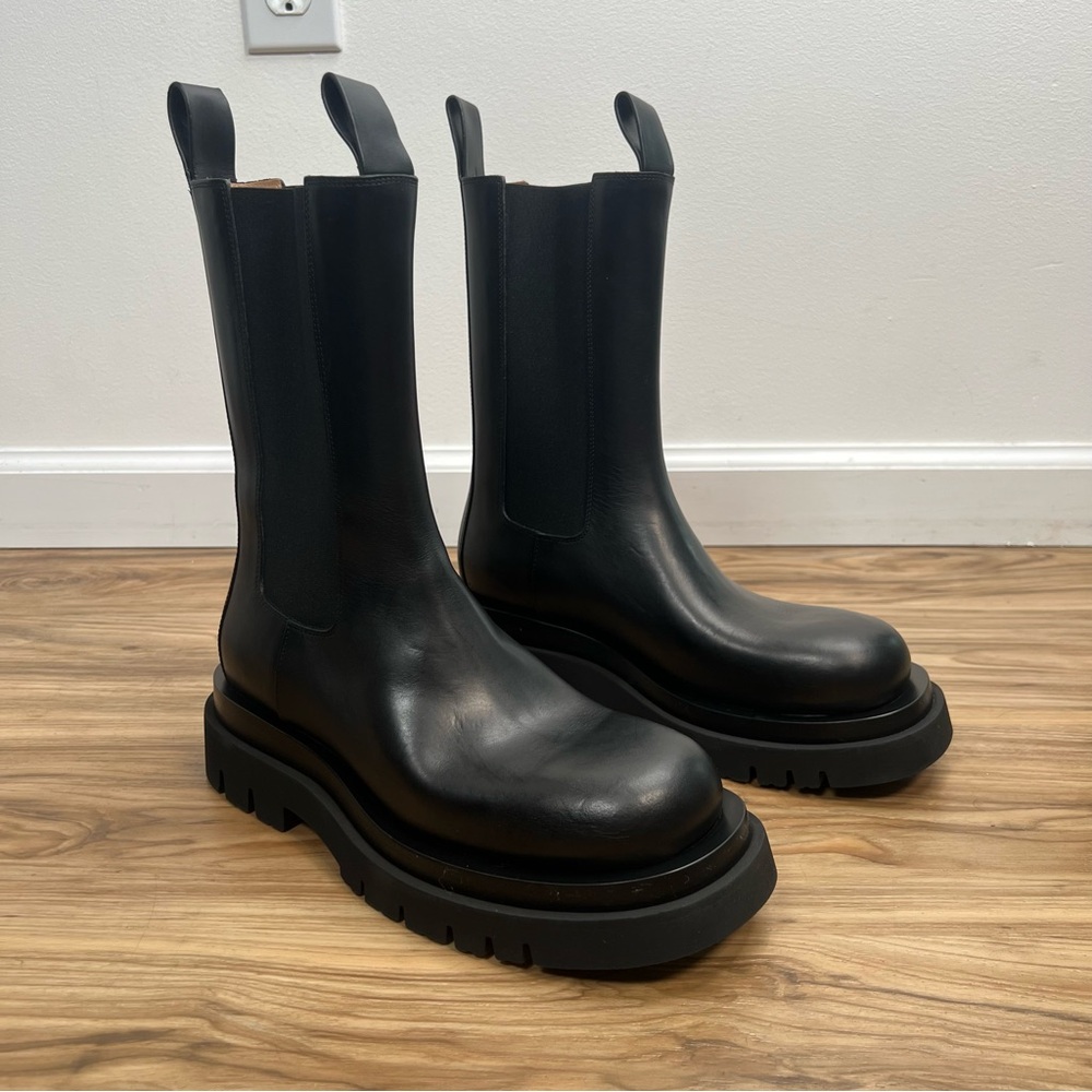 Bottega Veneta Leather Chelsea Boots Women’s Size US 9 1/2 / EU 39 1/2